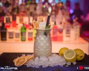 Best Cocktail Bar Tenerife - Tramps Terrace Drinks.