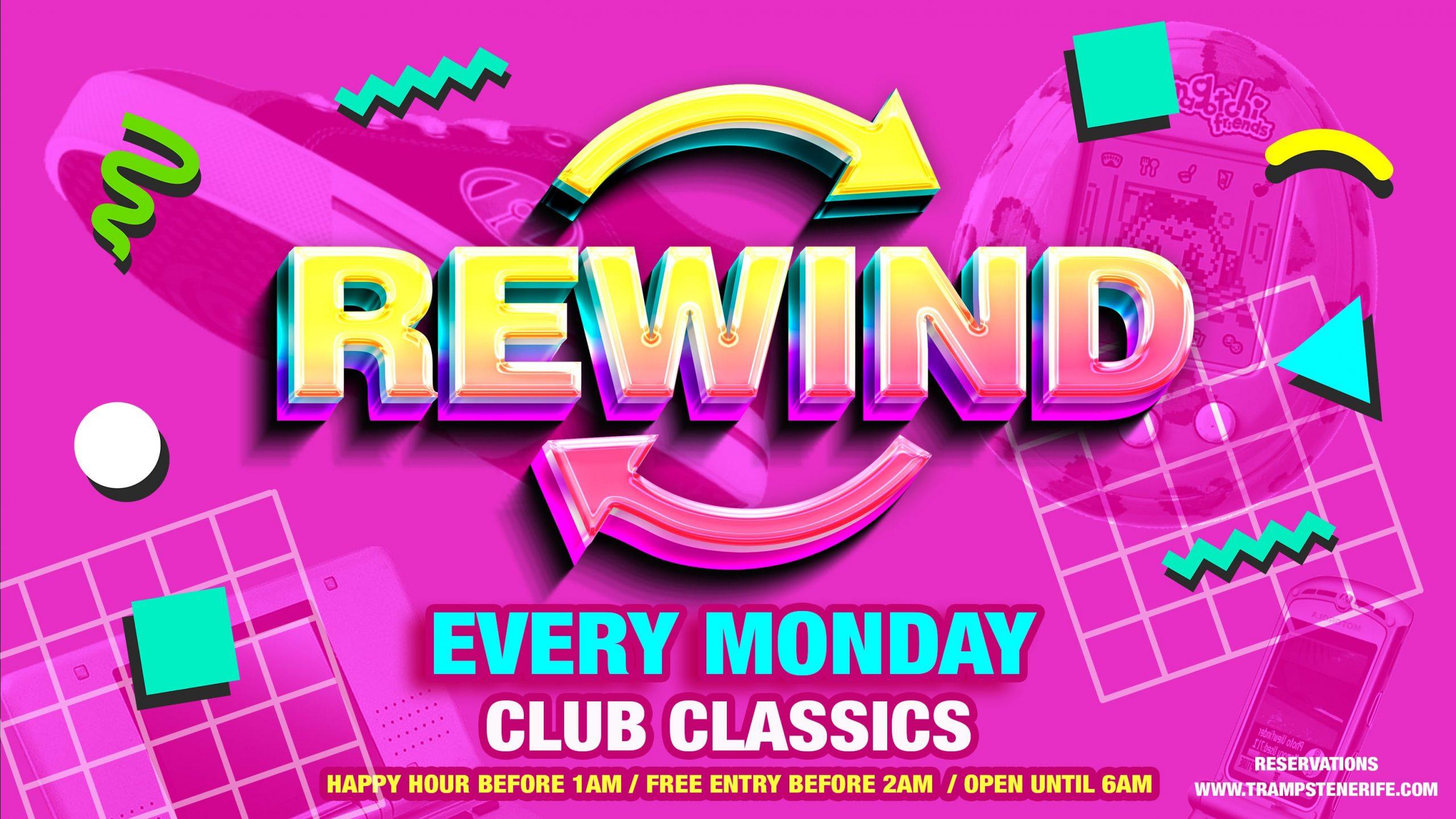 rewind club classics tramps tenerife