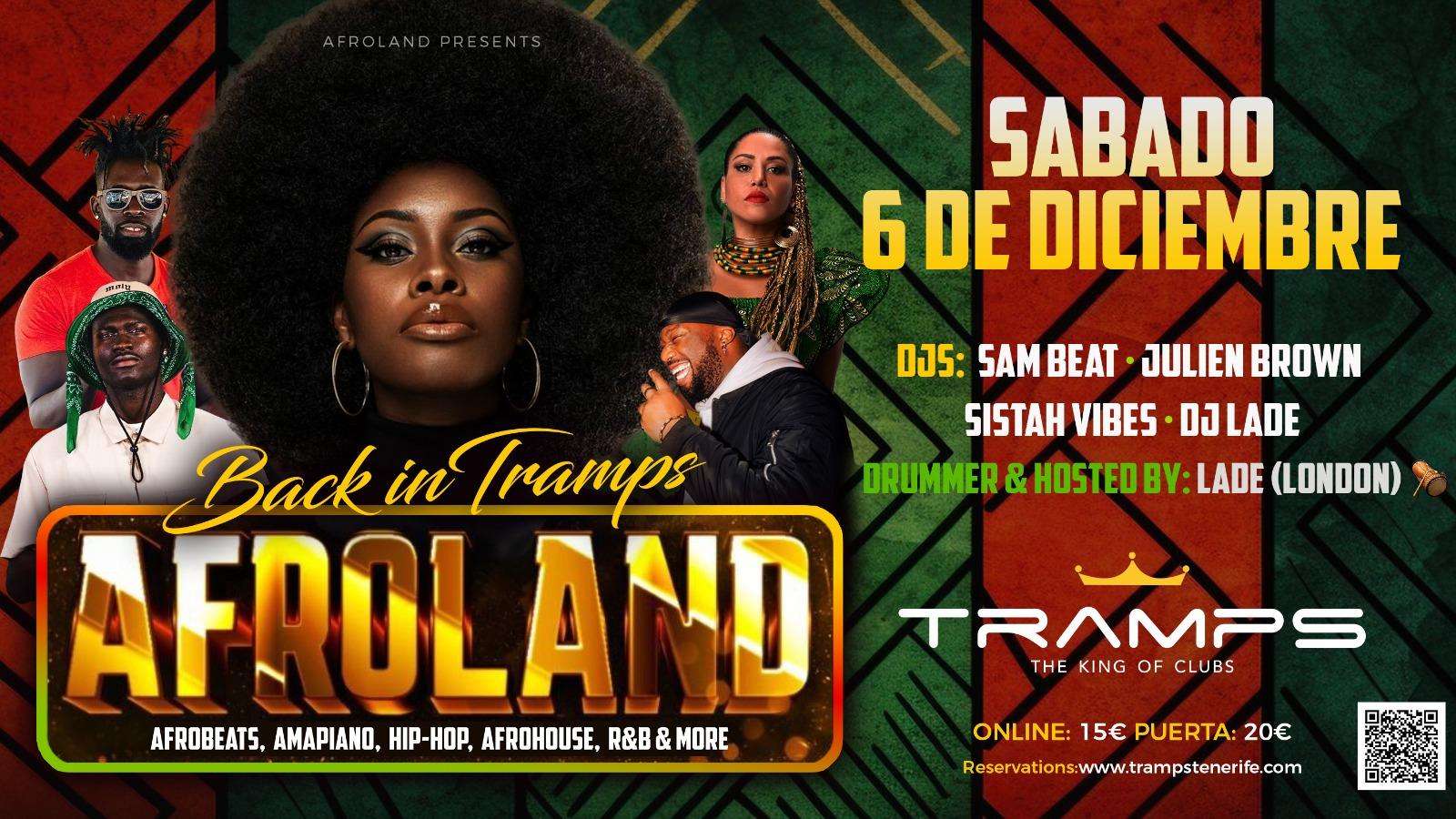 Afroland | Tramps Tenerife | Veronicas Strip