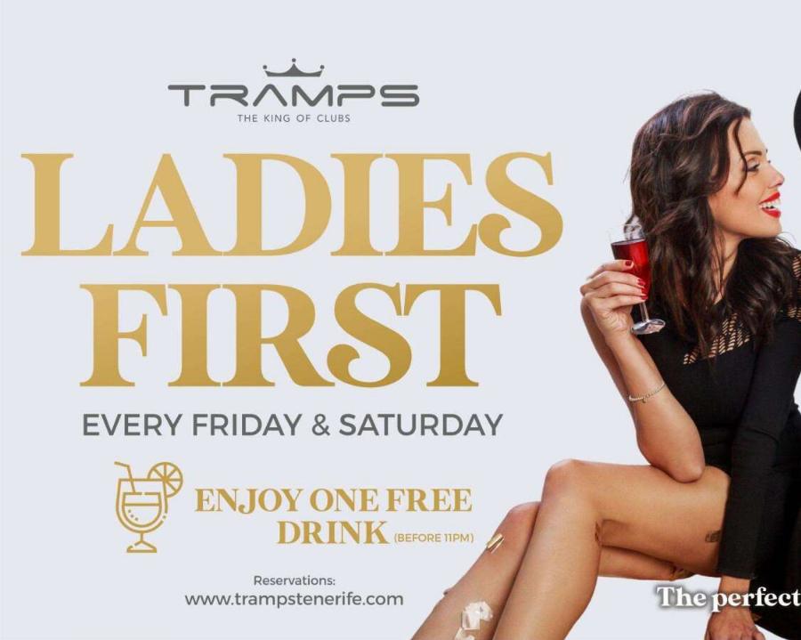 Ladies First | Hen Party | Tramps Tenerife | Veronicas Strip