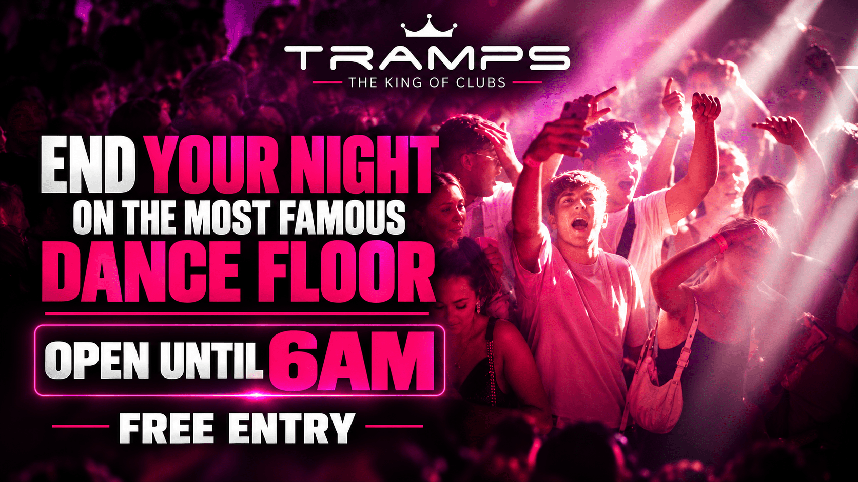 TRAMPS TENERIFE, BEST NIGHTCLUB ON VERONICAS STRIP