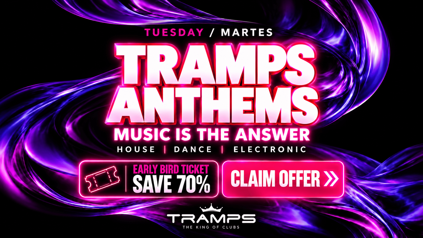 Tramps Tenerife Events, Veronicas Strip best nightclub